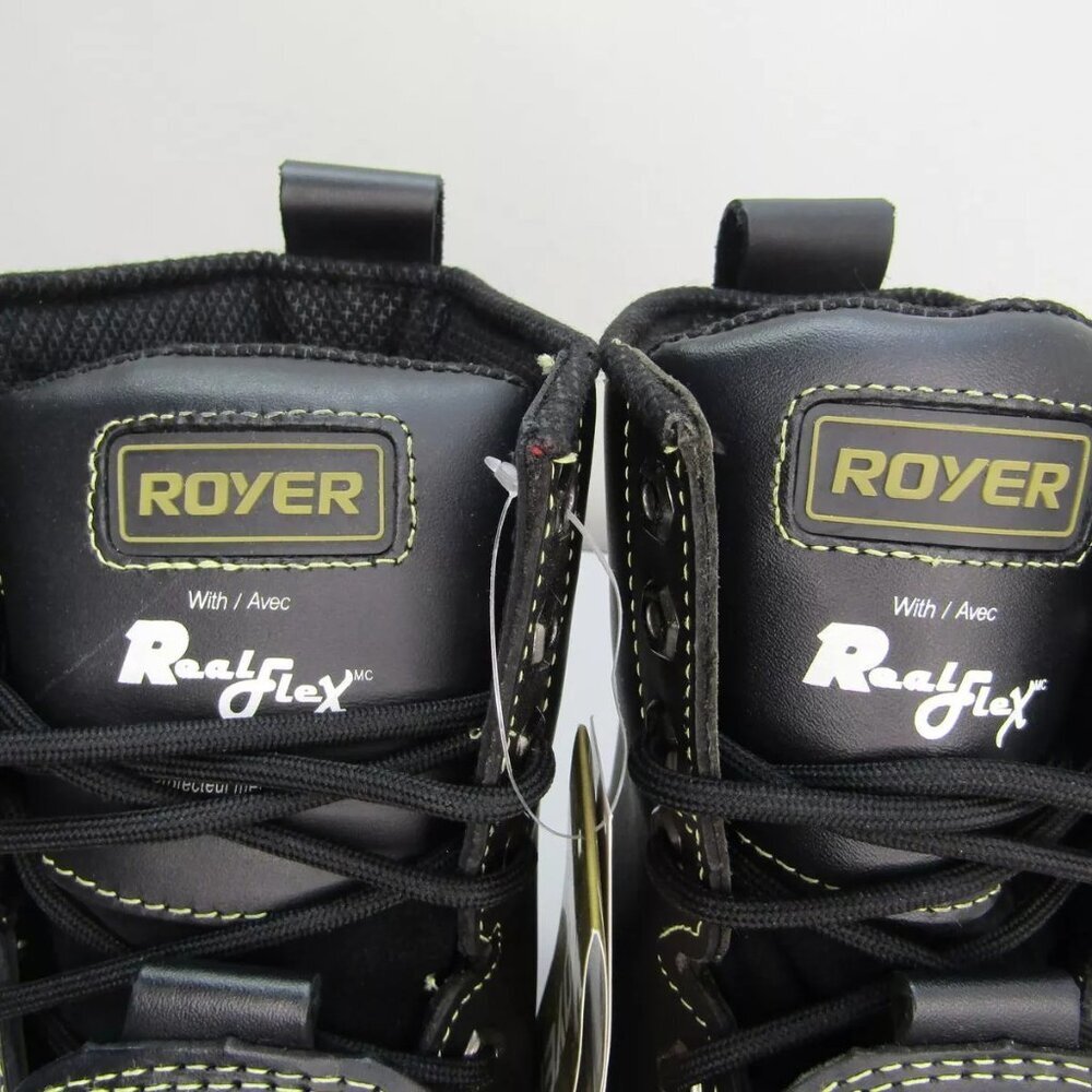 NEW ROYER Mens 4-Density Realflex Work Boots Protector Toe-Cap Lined Size 10 - Picture 5 of 11